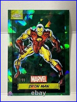 2024 Topps Chrome Marvel Sapphire Iron Man 17/99