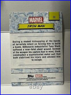 2024 Topps Chrome Marvel Sapphire Iron Man 17/99