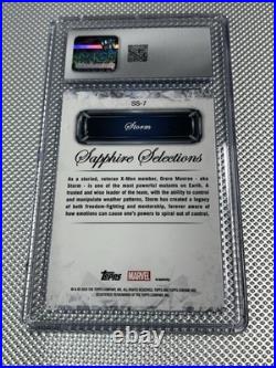 2024 Topps Chrome Sapphire Marvel Storm Selections CGC 10