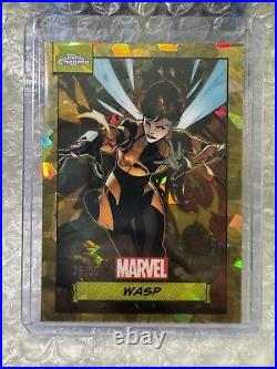 2024 Topps Chrome Sapphire Marvel Wasp 26/50