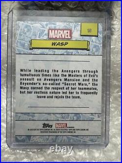 2024 Topps Chrome Sapphire Marvel Wasp 26/50