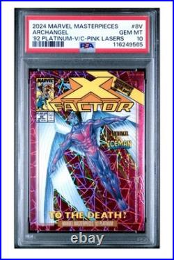 2024 UD MARVEL MASTERPIECES'92 PLATINUM #8V ARCHANGEL 692 PSA 10? Low Pop