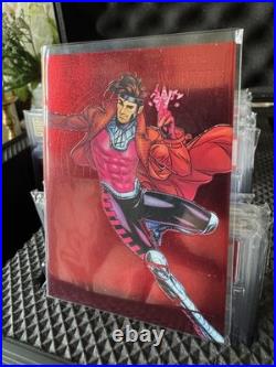 2024 UD Marvel Fleer Ultra Wolverine Gambit M-15 RUBY Medallion /50 X-MEN WOW 2024 UD Marvel Fleer Ultra Wolverine Gambit M-15 RUBY Medallion /50 X-MEN WOW