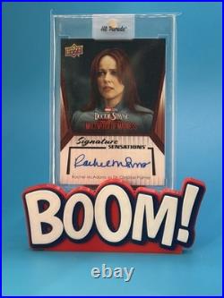 2024 UD Marvel Signature Sensations Rachel McAdams Auto