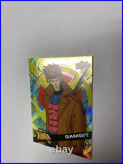 2024 UPPER DECK MARVEL X-MEN 97 Gambit Trading Card #5 SDCC Gold Parallel SP