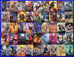 2024 Upper Deck Fleer Flair Marvel Base set 1-90 Full Set