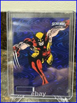 2024 Upper Deck Marvel Allegiance Secret Wars Wolverine Blue Swirl 7/10 2024 Upper Deck Marvel Allegiance Secret Wars Wolverine Blue Swirl 7/10