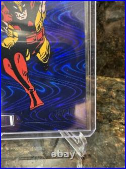 2024 Upper Deck Marvel Allegiance Secret Wars Wolverine Blue Swirl 7/10 2024 Upper Deck Marvel Allegiance Secret Wars Wolverine Blue Swirl 7/10