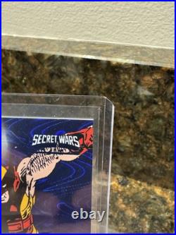 2024 Upper Deck Marvel Allegiance Secret Wars Wolverine Blue Swirl 7/10 2024 Upper Deck Marvel Allegiance Secret Wars Wolverine Blue Swirl 7/10