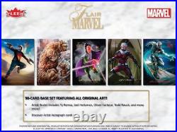 2024 Upper Deck Marvel Flair Trading Cards Hobby Box New