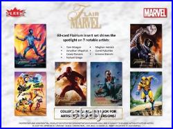 2024 Upper Deck Marvel Flair Trading Cards Hobby Box New
