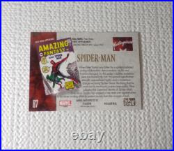 2024 Upper Deck Marvel Masterpieces 92' Platinum HOLOFOIL SPIDER-MAN #87