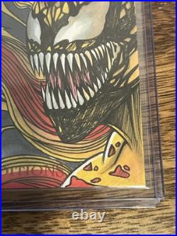 2024 Upper Deck Marvel Renditions Carnage Sketch 1/1 Artist Alvin Manalo