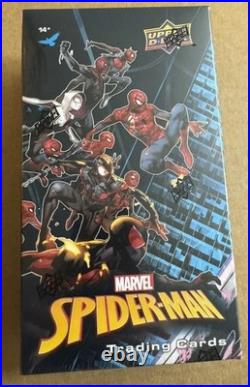 2024 Upper Deck Marvel Spider-Man Trading Card Box SEALED 12 Sleeved Packs Total