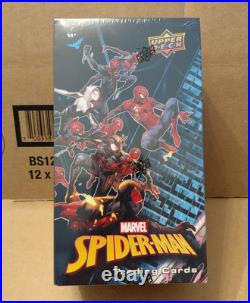 2024 Upper Deck Marvel Spider-Man Trading Card Box SEALED 12 Sleeved Packs Total