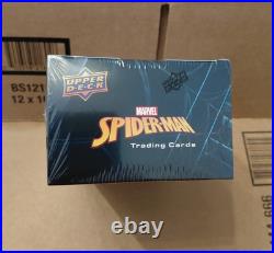 2024 Upper Deck Marvel Spider-Man Trading Card Box SEALED 12 Sleeved Packs Total