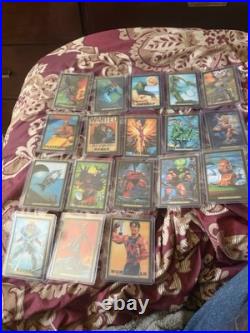 2024 marvel masterpieces 92 platinum Lot Of 38 Lenticulars