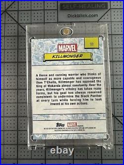 2024 topps chrome marvel sapphire killmonger black