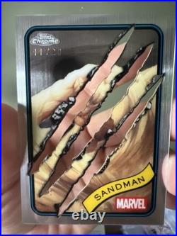 2025Topps Marvel Chrome SANDMAN Wolverine Clawed, 11/20? CASE HIT! 