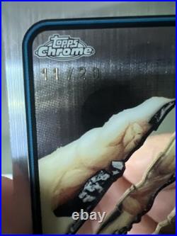 2025Topps Marvel Chrome SANDMAN Wolverine Clawed, 11/20? CASE HIT! 