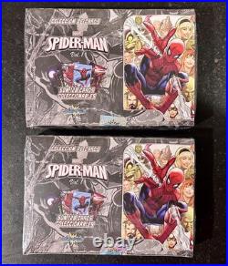 2025 BOX MARVEL SPIDER-MAN Collectoons Cards 24 Packs Peru USA Shipping 2 BOXES