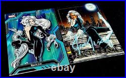 2025 Cosmos Black Cat Parallel 5/45 Kakawow. 1992 Marvel Masterpiece Jusko Auto