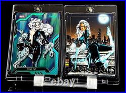 2025 Cosmos Black Cat Parallel 5/45 Kakawow. 1992 Marvel Masterpiece Jusko Auto