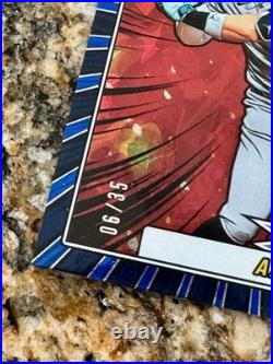 2025 Donruss Baseball Aaron Judge Diamond Marvels blue explosion /35 2025 Donruss Baseball Aaron Judge Diamond Marvels blue explosion /35