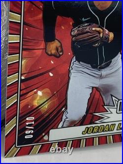 2025 Donruss Diamond Marvels Jordan Lawlar Red /10 #17 SSP Arizona