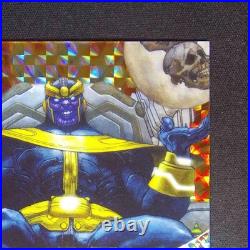 2025 Kakawow Aura Marvel Thanos Script Art Auto Orange Card /75 SSP 2025 Kakawow Aura Marvel Thanos Script Art Auto Orange Card /75 SSP