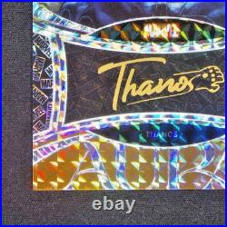 2025 Kakawow Aura Marvel Thanos Script Art Auto Orange Card /75 SSP 2025 Kakawow Aura Marvel Thanos Script Art Auto Orange Card /75 SSP