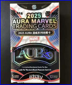 2025 Kakawow Aura Marvel Trading Cards Sealed Box New