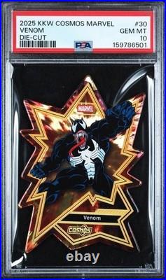 2025 Kakawow Cosmos Marvel Venom Die-cut #30 Psa 10 Spider-man