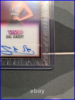 2025 Leaf Vivid Gal Gadot #VC-GG1 Acetate Auto /3 Bookend SSP