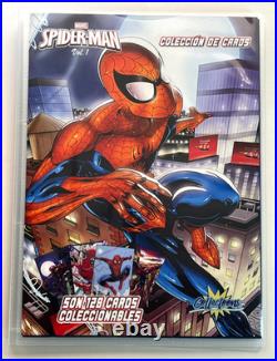 2025 MARVEL SPIDER-MAN CARDS Full Set 128/128 + Binder Collector Peru VENOM MCU