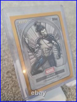 2025 Marvel Mint Namor Gold SSP #48/50 Super Short Print Rare