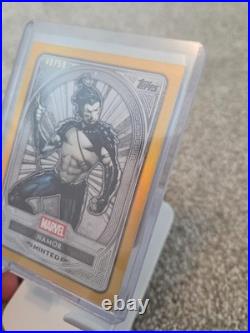 2025 Marvel Mint Namor Gold SSP #48/50 Super Short Print Rare