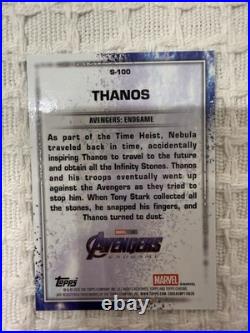 2025 Marvel Studios Chrome Refractor Avengers Endgame Thanos 7/10