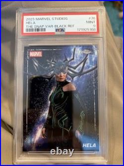 2025 Marvel Studios Hela 4/10. PSA 9 Mint. Population 1 Color Match