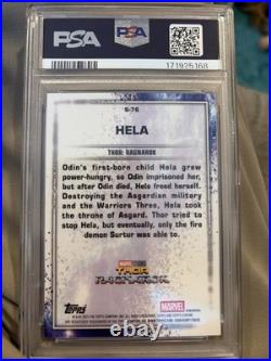 2025 Marvel Studios Hela 4/10. PSA 9 Mint. Population 1 Color Match