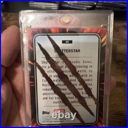 2025 Marvel Topps Chrome Wolverine Clawed #49SHATTERSTAR04/20 2025 Marvel Topps Chrome Wolverine Clawed #49SHATTERSTAR04/20