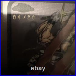 2025 Marvel Topps Chrome Wolverine Clawed #49SHATTERSTAR04/20 2025 Marvel Topps Chrome Wolverine Clawed #49SHATTERSTAR04/20