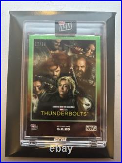 2025 Marvel Topps NOW Thunderbolts #TB GREEN FOIL SN 17/99 BRAND NEW NM 2025 Marvel Topps NOW Thunderbolts #TB GREEN FOIL SN 17/99 BRAND NEW NM