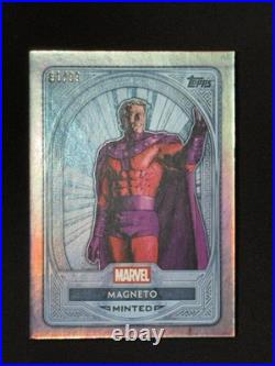 2025 SDCC Topps Marvel Mint Magneto 91/99 On The Platinum Parallel