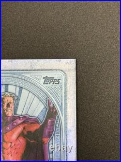 2025 SDCC Topps Marvel Mint Magneto 91/99 On The Platinum Parallel
