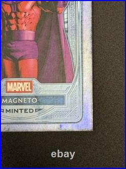 2025 SDCC Topps Marvel Mint Magneto 91/99 On The Platinum Parallel