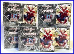 2025 SPIDER-MAN MARVEL 5 BOXES (120 SEALED PACKS) Cards Peru VENOM RHINO