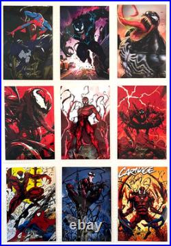 2025 SPIDER-MAN MARVEL CARDS Full Set 128/128 Peru Edition Venom Carnage MCU
