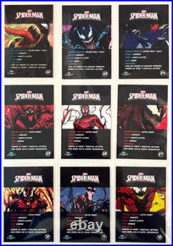 2025 SPIDER-MAN MARVEL CARDS Full Set 128/128 Peru Edition Venom Carnage MCU