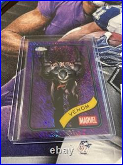 2025 Topps Chrome Marvel #149 Purple Shimmer Refractor Venom /75